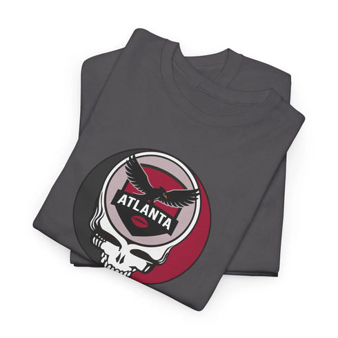 Grateful Dead - Atlanta Falcons Stealie Grateful Dead Steal Your Face T-Shirt - NFL - StealieShop